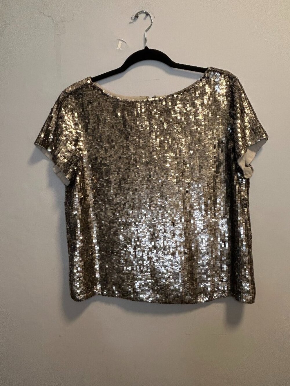 Alice + Olivia Sequined Tip Size L